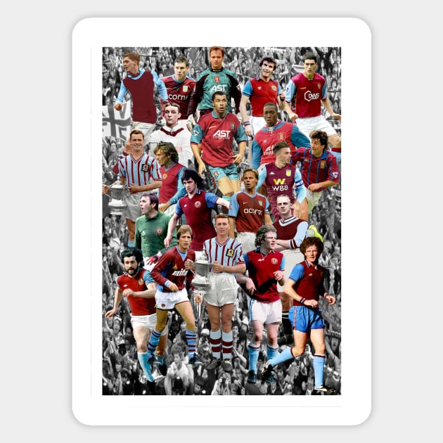 Aston Villa Heroes Legends Sticker by madein1874